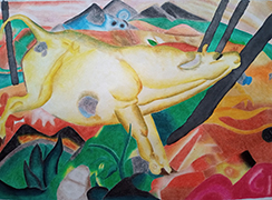 The Yellow Cow: Franz Marc